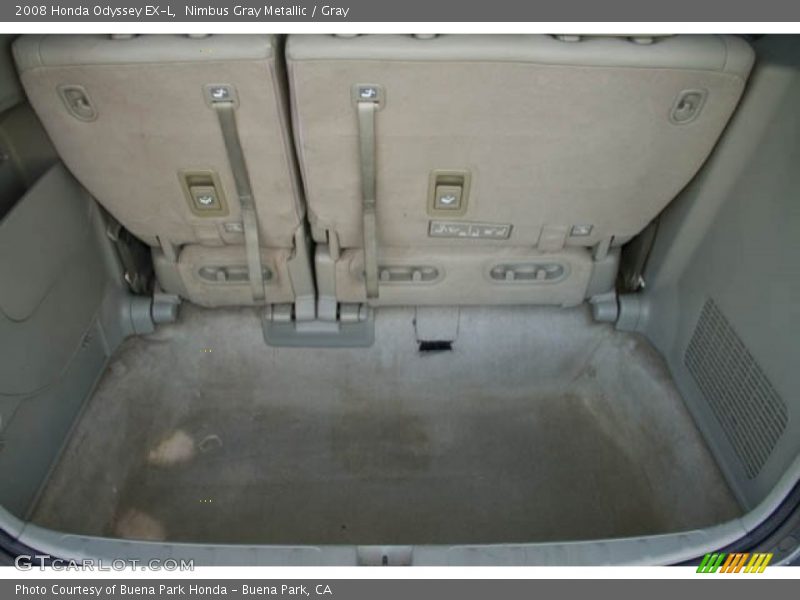 Nimbus Gray Metallic / Gray 2008 Honda Odyssey EX-L