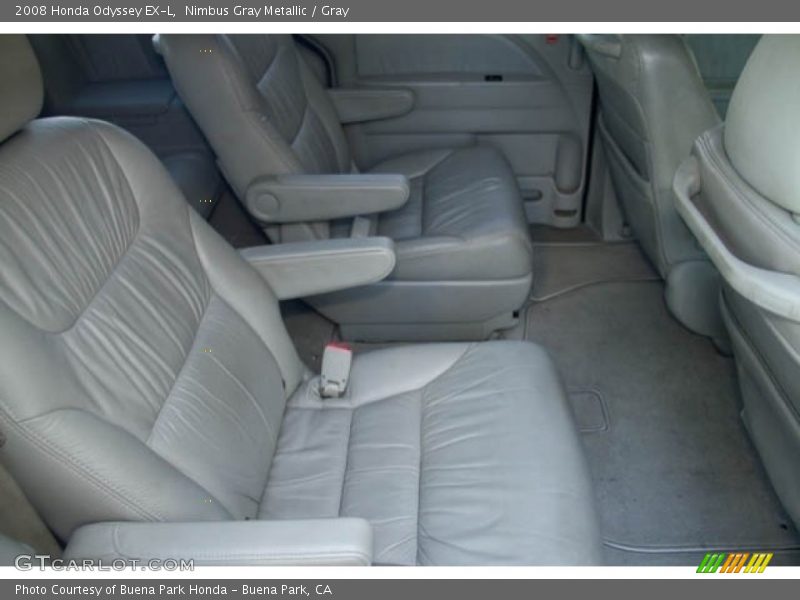 Nimbus Gray Metallic / Gray 2008 Honda Odyssey EX-L