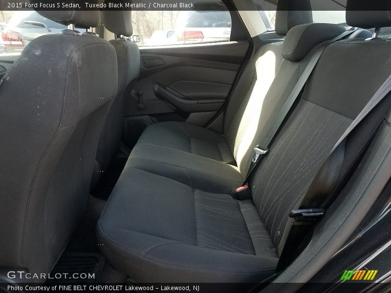 Tuxedo Black Metallic / Charcoal Black 2015 Ford Focus S Sedan