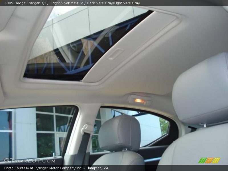 Bright Silver Metallic / Dark Slate Gray/Light Slate Gray 2009 Dodge Charger R/T