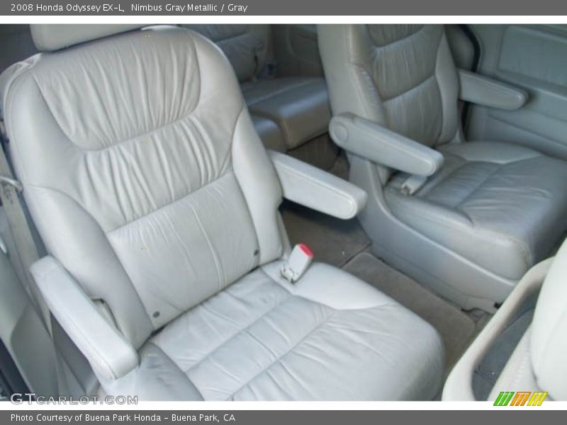 Nimbus Gray Metallic / Gray 2008 Honda Odyssey EX-L