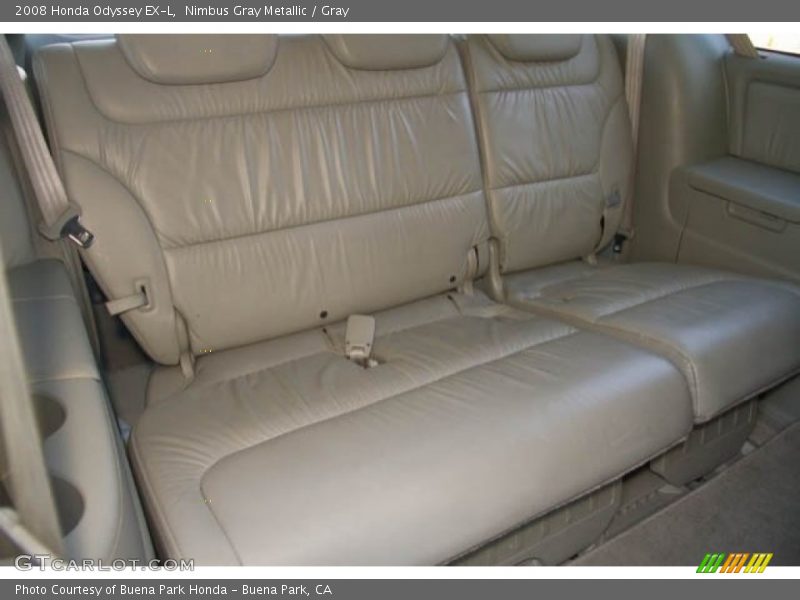 Nimbus Gray Metallic / Gray 2008 Honda Odyssey EX-L