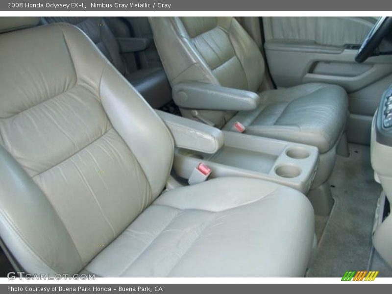 Nimbus Gray Metallic / Gray 2008 Honda Odyssey EX-L