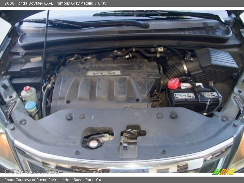 Nimbus Gray Metallic / Gray 2008 Honda Odyssey EX-L
