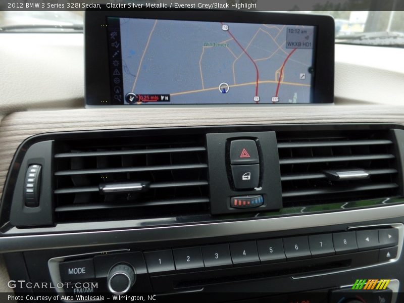 Glacier Silver Metallic / Everest Grey/Black Highlight 2012 BMW 3 Series 328i Sedan