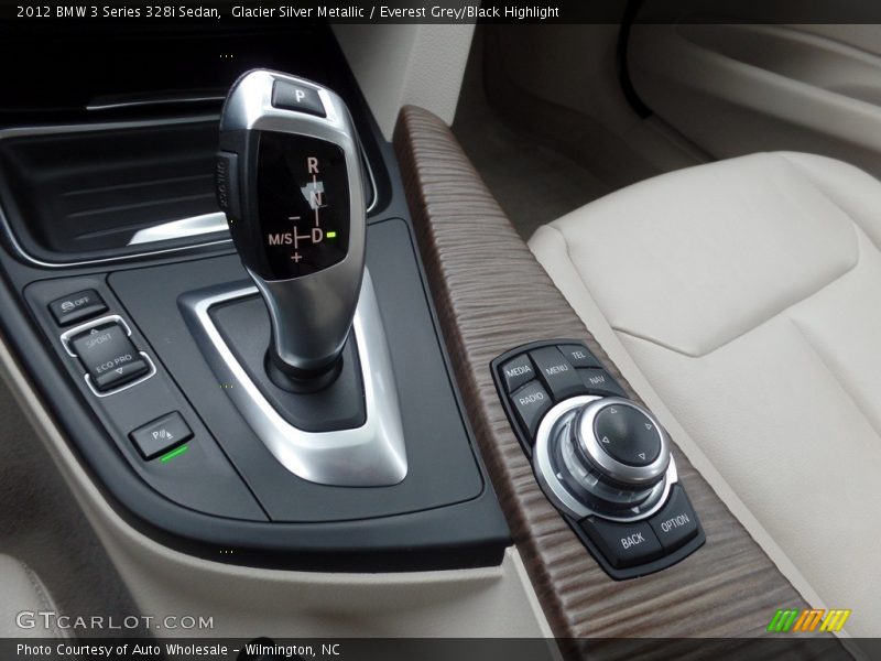 Glacier Silver Metallic / Everest Grey/Black Highlight 2012 BMW 3 Series 328i Sedan