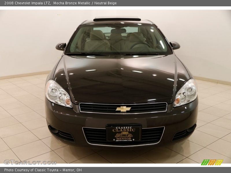 Mocha Bronze Metallic / Neutral Beige 2008 Chevrolet Impala LTZ