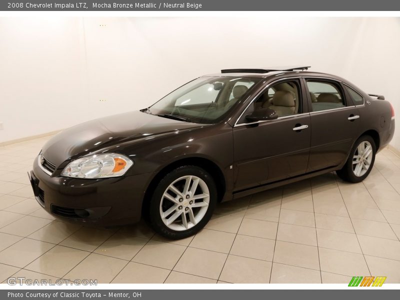 Mocha Bronze Metallic / Neutral Beige 2008 Chevrolet Impala LTZ