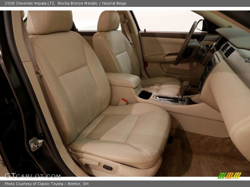 Mocha Bronze Metallic / Neutral Beige 2008 Chevrolet Impala LTZ