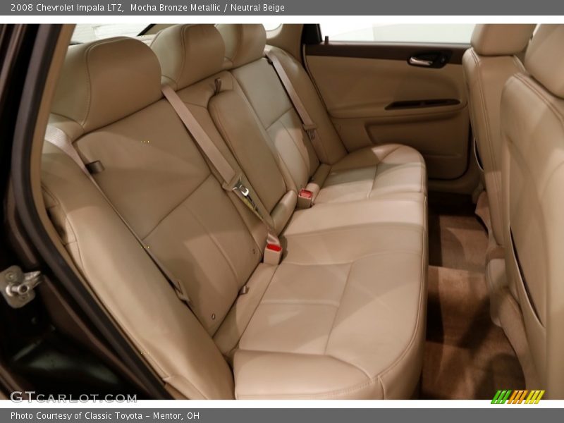Mocha Bronze Metallic / Neutral Beige 2008 Chevrolet Impala LTZ