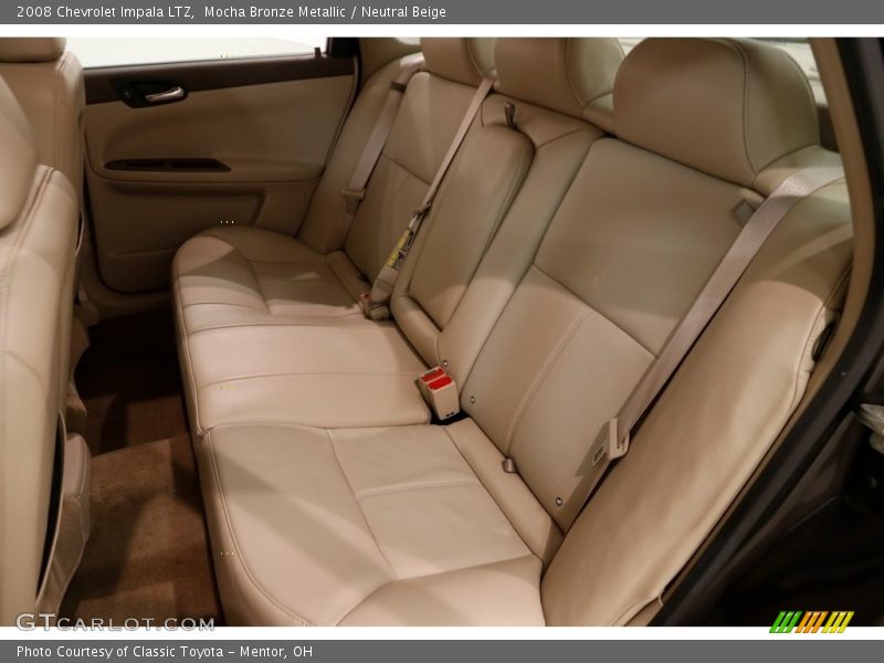 Mocha Bronze Metallic / Neutral Beige 2008 Chevrolet Impala LTZ