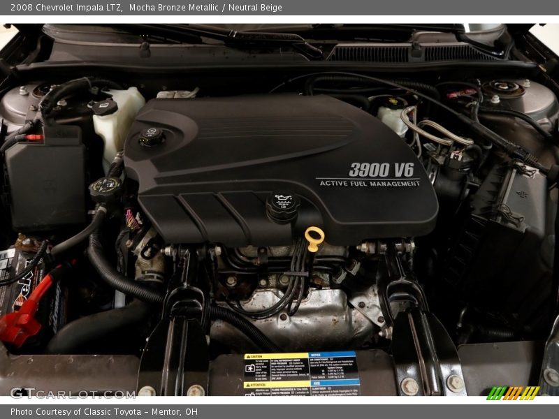 Mocha Bronze Metallic / Neutral Beige 2008 Chevrolet Impala LTZ