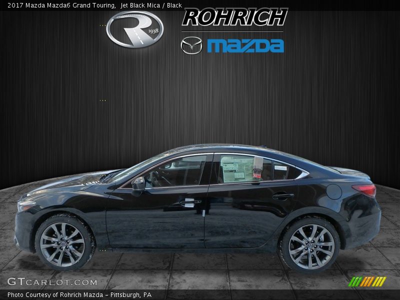 Jet Black Mica / Black 2017 Mazda Mazda6 Grand Touring