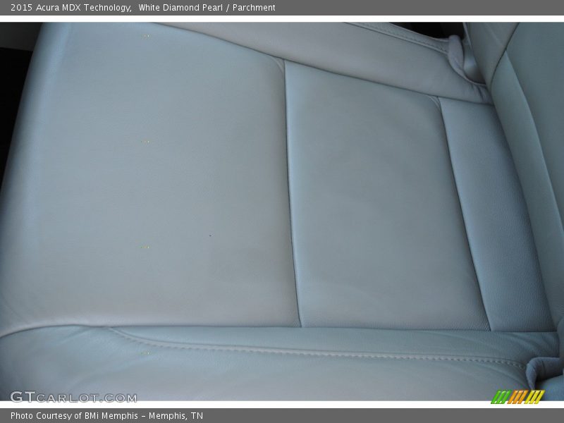 White Diamond Pearl / Parchment 2015 Acura MDX Technology
