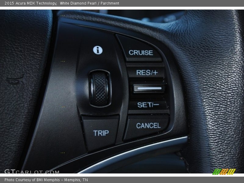 White Diamond Pearl / Parchment 2015 Acura MDX Technology