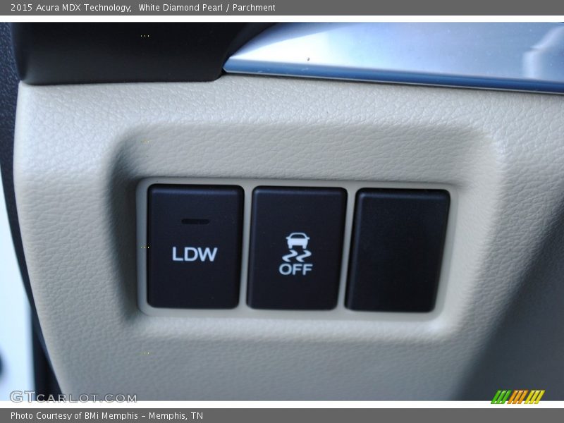 White Diamond Pearl / Parchment 2015 Acura MDX Technology