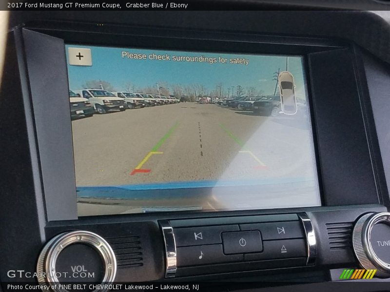Grabber Blue / Ebony 2017 Ford Mustang GT Premium Coupe