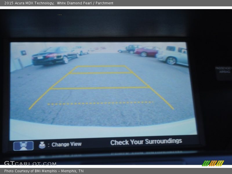 White Diamond Pearl / Parchment 2015 Acura MDX Technology