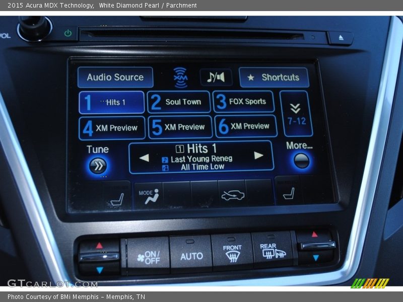 White Diamond Pearl / Parchment 2015 Acura MDX Technology