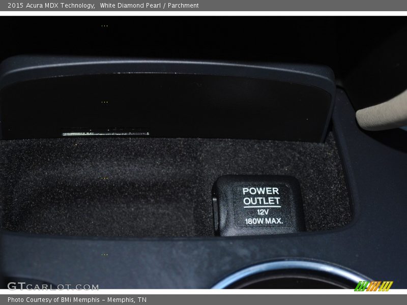 White Diamond Pearl / Parchment 2015 Acura MDX Technology