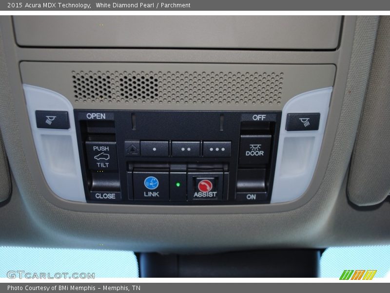 White Diamond Pearl / Parchment 2015 Acura MDX Technology