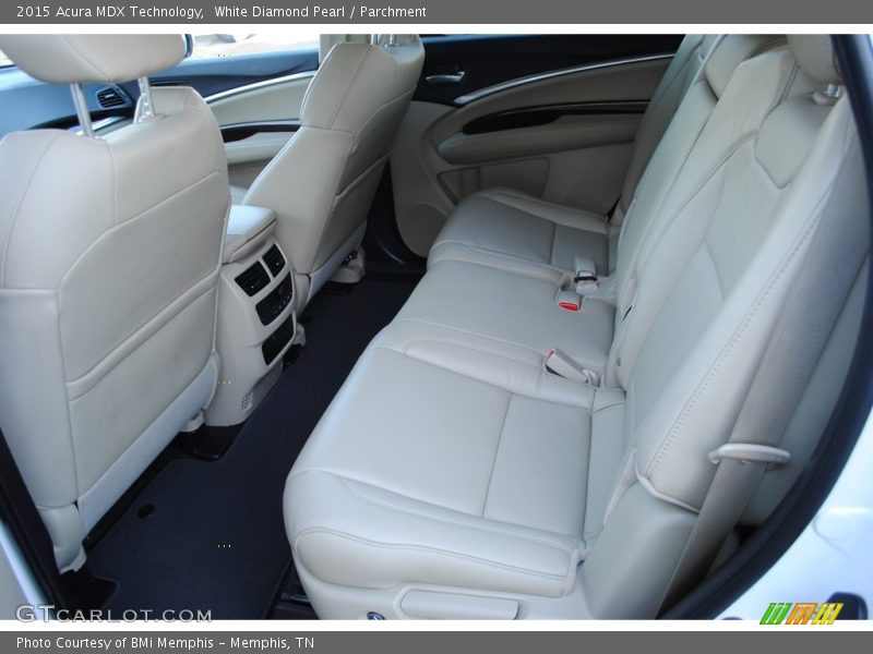 White Diamond Pearl / Parchment 2015 Acura MDX Technology