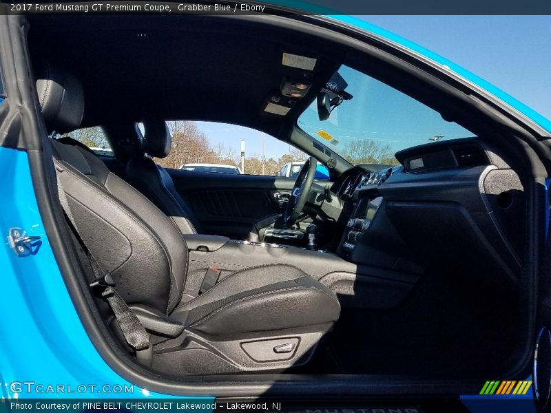 Grabber Blue / Ebony 2017 Ford Mustang GT Premium Coupe