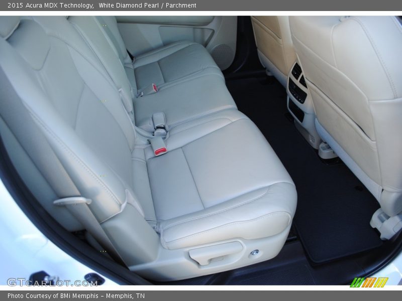White Diamond Pearl / Parchment 2015 Acura MDX Technology