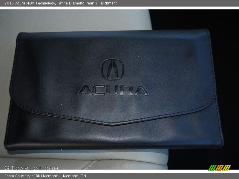 White Diamond Pearl / Parchment 2015 Acura MDX Technology