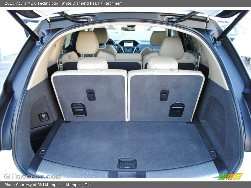 White Diamond Pearl / Parchment 2015 Acura MDX Technology