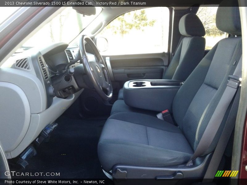 Victory Red / Dark Titanium 2013 Chevrolet Silverado 1500 LS Extended Cab