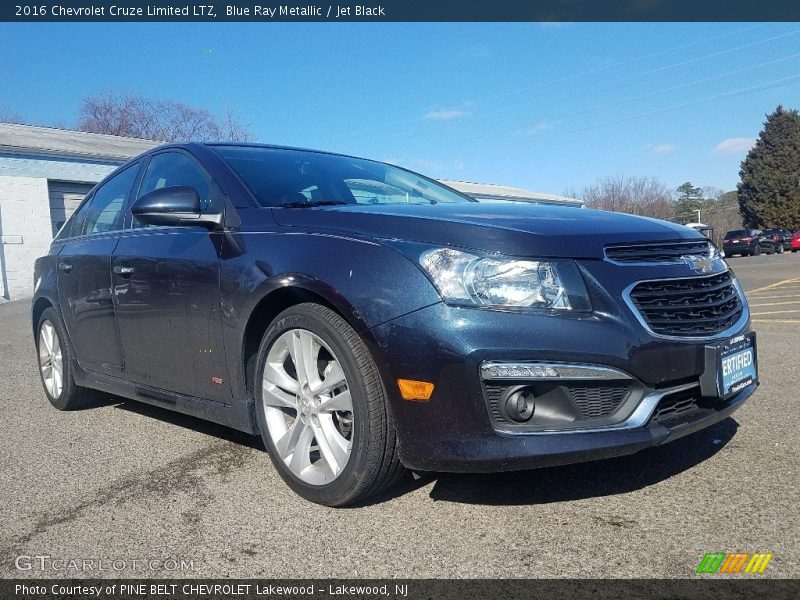 Blue Ray Metallic / Jet Black 2016 Chevrolet Cruze Limited LTZ
