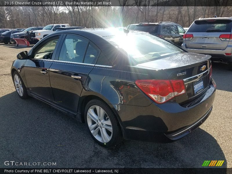 Blue Ray Metallic / Jet Black 2016 Chevrolet Cruze Limited LTZ