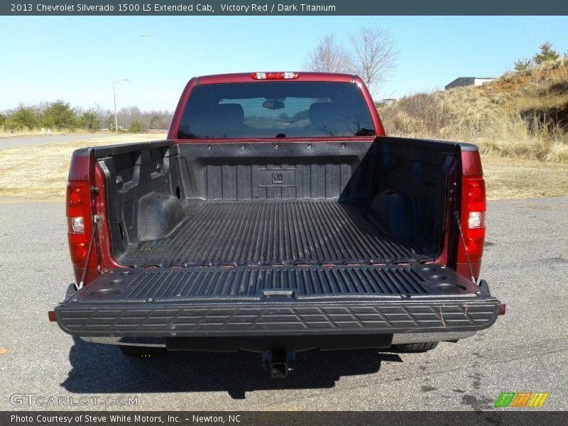 Victory Red / Dark Titanium 2013 Chevrolet Silverado 1500 LS Extended Cab