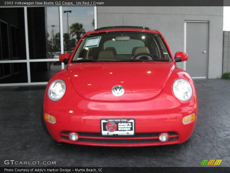 Uni Red / Cream 2003 Volkswagen New Beetle GLS Coupe