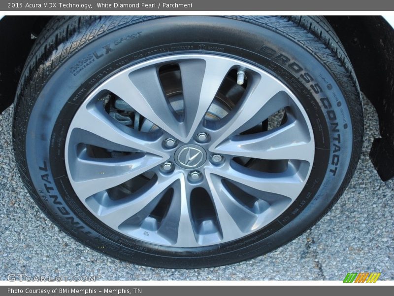 White Diamond Pearl / Parchment 2015 Acura MDX Technology