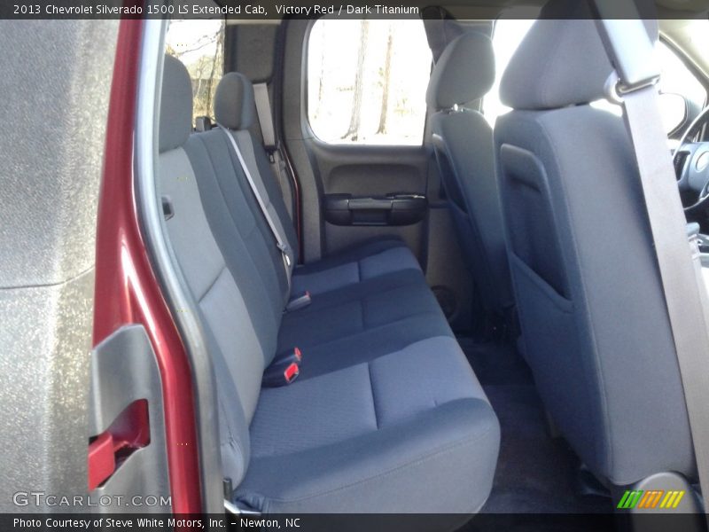 Victory Red / Dark Titanium 2013 Chevrolet Silverado 1500 LS Extended Cab