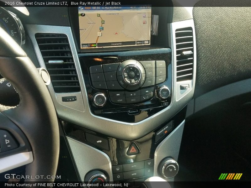 Blue Ray Metallic / Jet Black 2016 Chevrolet Cruze Limited LTZ