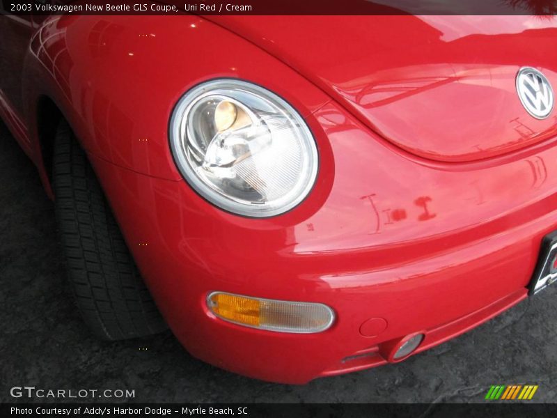 Uni Red / Cream 2003 Volkswagen New Beetle GLS Coupe