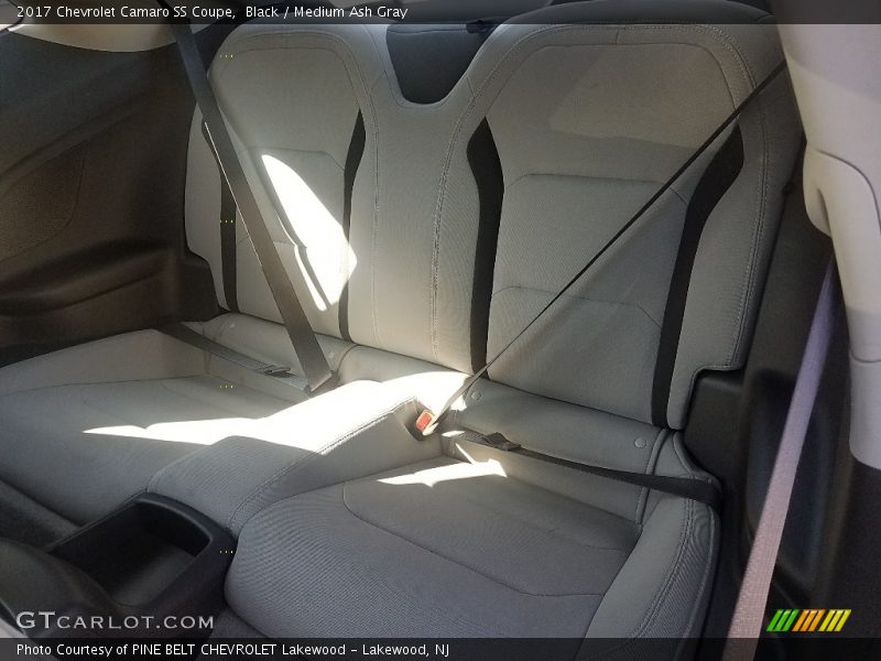 Black / Medium Ash Gray 2017 Chevrolet Camaro SS Coupe