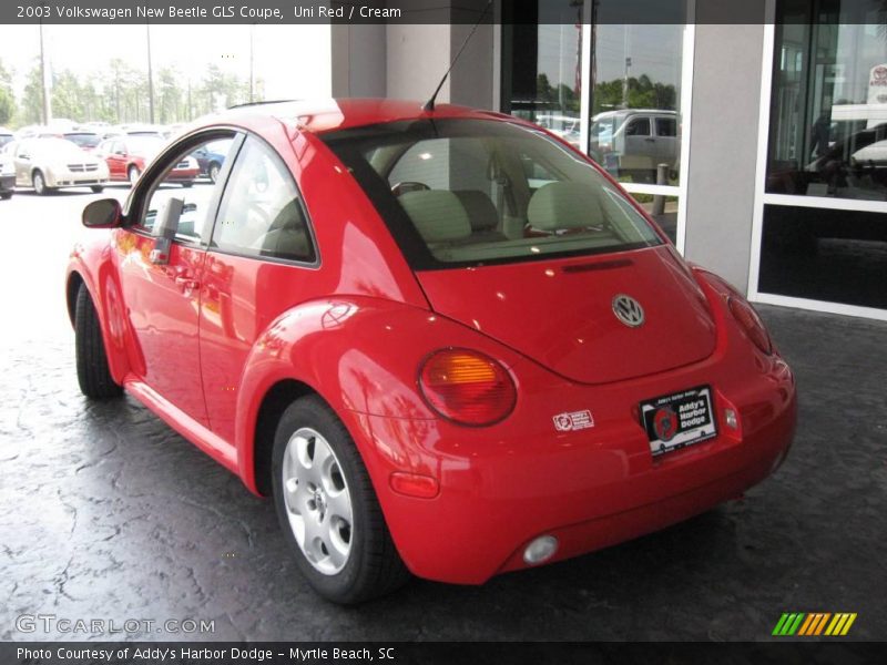 Uni Red / Cream 2003 Volkswagen New Beetle GLS Coupe