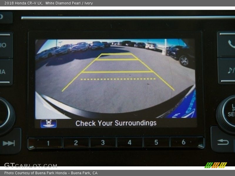 White Diamond Pearl / Ivory 2018 Honda CR-V LX