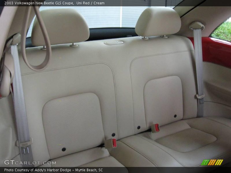 Uni Red / Cream 2003 Volkswagen New Beetle GLS Coupe