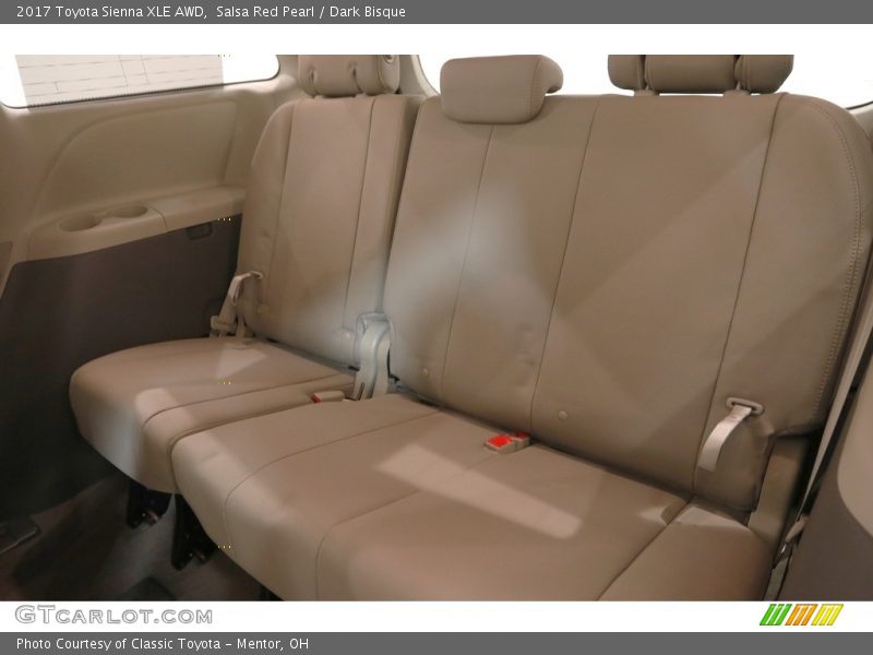 Salsa Red Pearl / Dark Bisque 2017 Toyota Sienna XLE AWD
