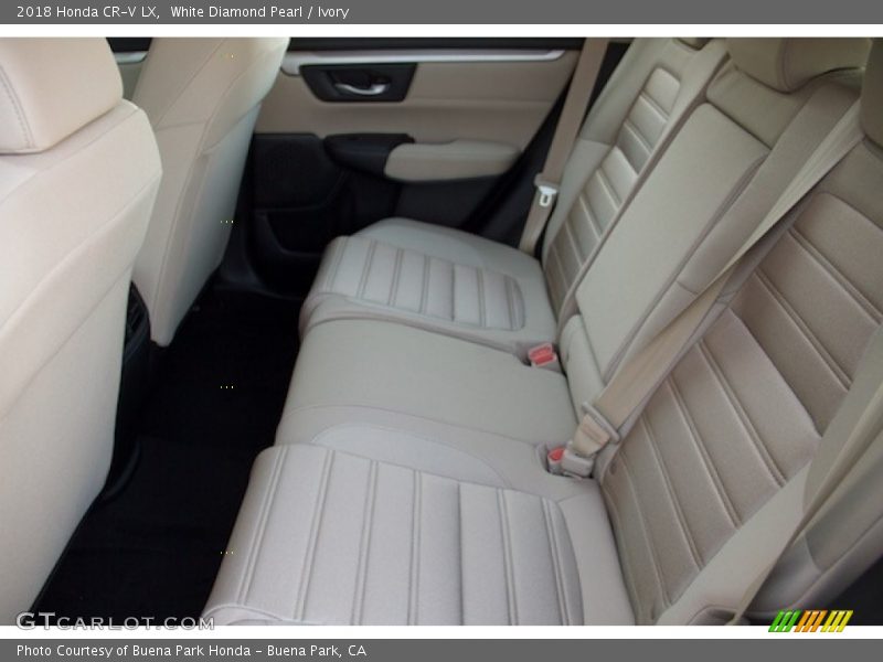 White Diamond Pearl / Ivory 2018 Honda CR-V LX
