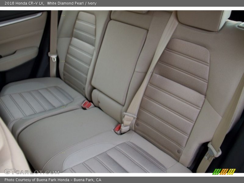 White Diamond Pearl / Ivory 2018 Honda CR-V LX