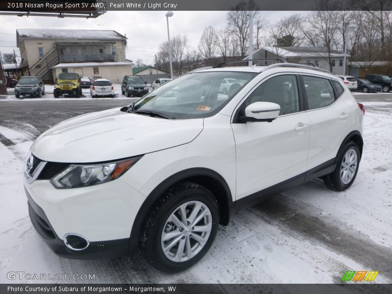  2018 Rogue Sport SV AWD Pearl White
