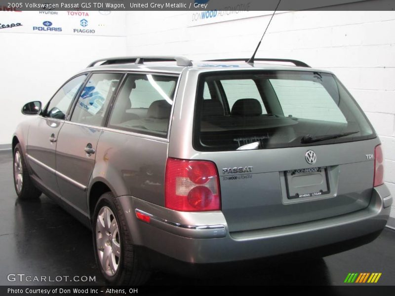 United Grey Metallic / Grey 2005 Volkswagen Passat GLS TDI Wagon