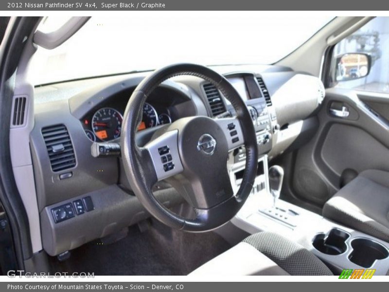 Super Black / Graphite 2012 Nissan Pathfinder SV 4x4