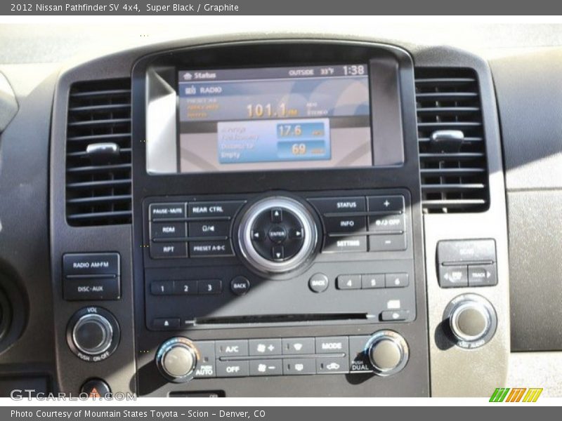 Super Black / Graphite 2012 Nissan Pathfinder SV 4x4